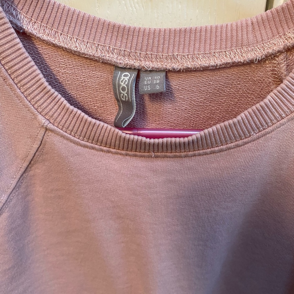 ASOS cropped sweatshirt
